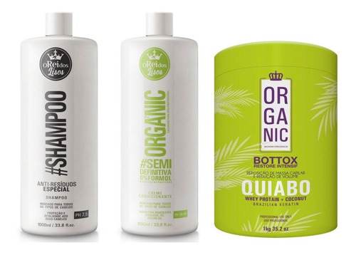 Escova progressiva Rei dos Lisos Progressiva antifrizz de 3.5L 3.5kg