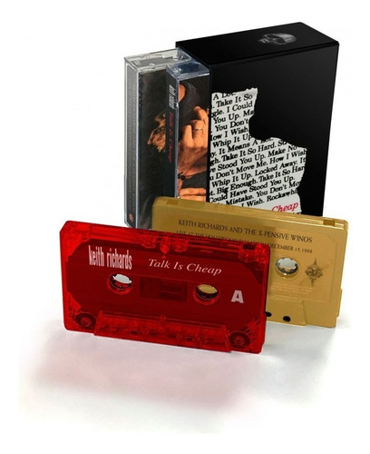 Keith Richards Talk Is Cheap 2 Cassette Nuevo Importado