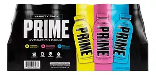 Prime Hydration Drink Variety 15 Pack Importado