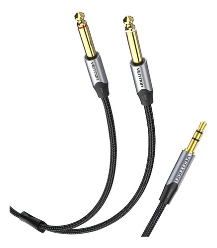 Vention Aux Cable 3.5mm Stereo 2m - 2x6.35mm Ts Jack Plug Pc