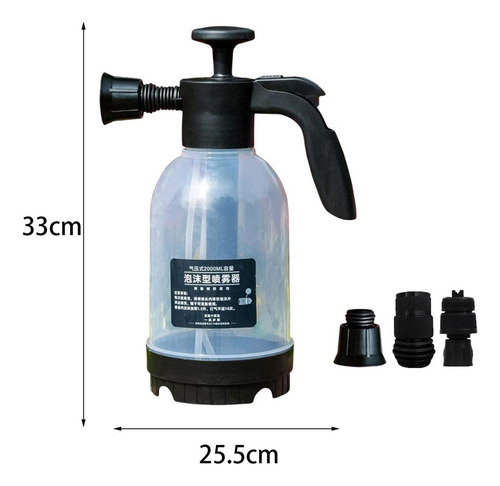 Rociador De Bomba De Espuma Para Automóvil 2.0l Con 3