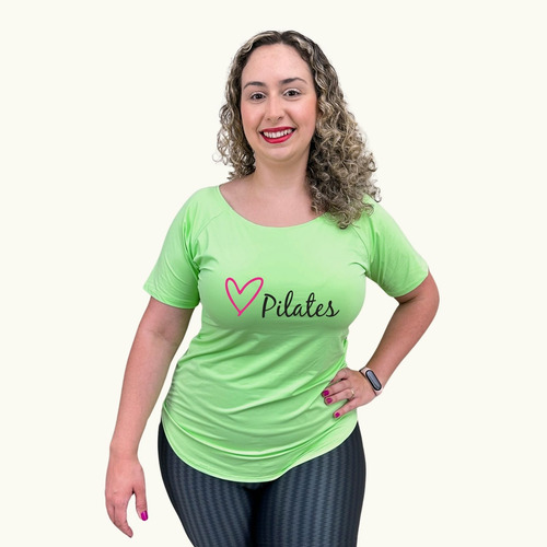 Blusas Pilates Poliamida Dryfit Malha Gelada Academia 3 Unid