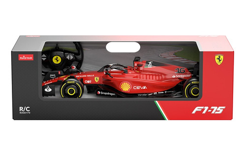 Vehiculo R/c  1:12 Ferrari F1 75 Rastar 