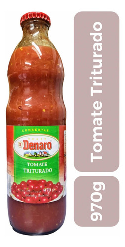 Tomate Triturado Salsa Passata Denaro Premium Botella 970g