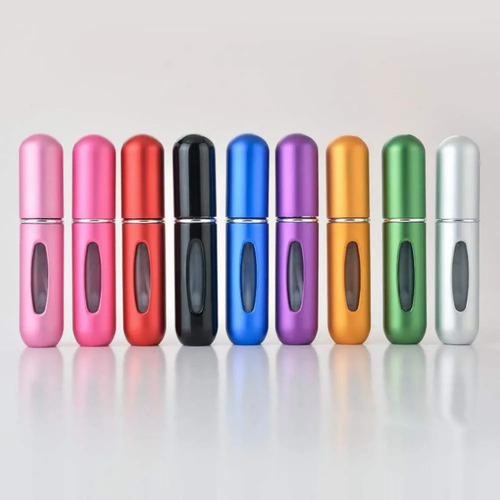 Imagen 4 de 5 de Mini Perfumero Recargable Portatil 5ml Atomizador Spray