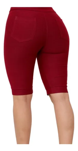 Bermuda feminina hotsell legging jeans cotton