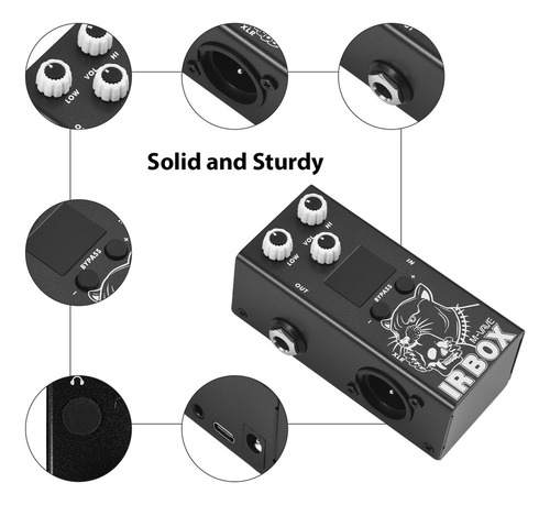 . Guitarra Instrument Effect Machine Bass Cabinets, 6,35 Mm