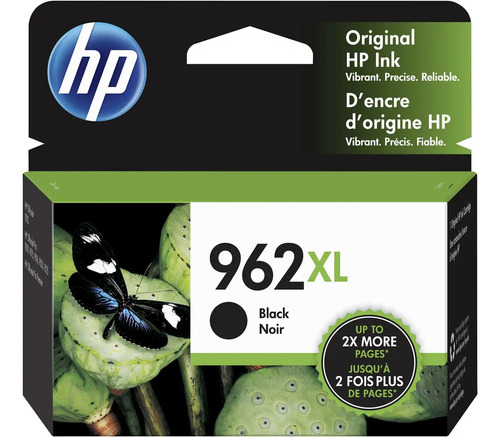 Cart. Tinta Hp 962xl Negro . Para  Hp Oj Pro 9010/9012/9020