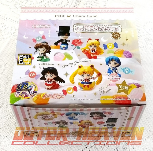 Imagen 2 de 10 de Sailor Moon Petit Chara Land Candy De Make Up! (set De 6)