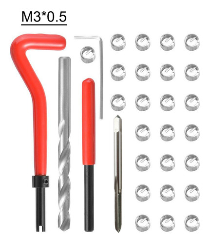 Kit De Insertos Métricos Para Reparación De Roscas, Juego De