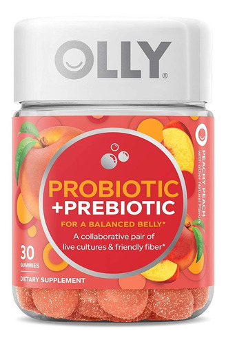Olly Prebióticos + Probióticos Balance Perfecto Digestivo
