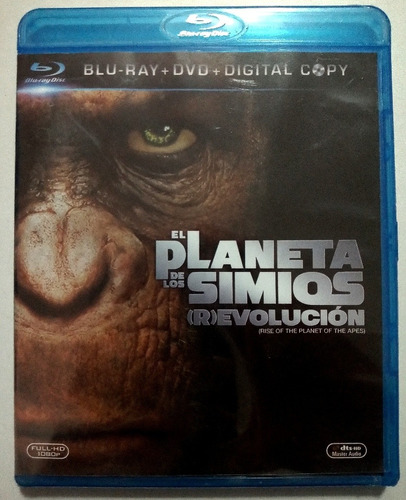 El Planeta De Los Simios (r)evolución Blu Ray + Dvd Original