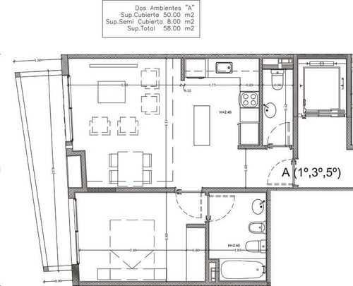 Imagen 20 de 30 de Departamento En Venta De 1 Ambiente En Colegiales