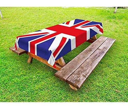 Ambesonne Union Jack Mantel Al Aire Libre Bandera Tradiciona