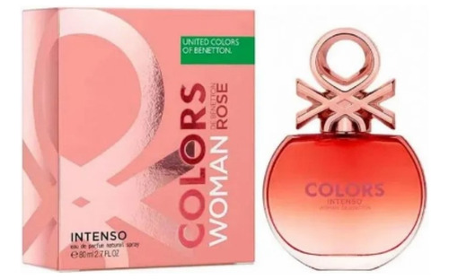 Perfume Benetton Colors Rose Intense Edt 80ml Damas