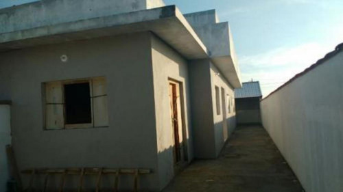 Casa Em Fase De Acabamento No Califórnia - Itanhaém 3233 Npc