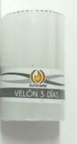 Imagen 2 de 2 de Velon Iluminarte 3 Dias Blanco