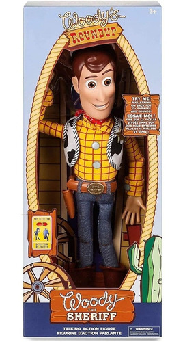 Vaquero Woody Interactivo - Toy Story Pixar Disney Store