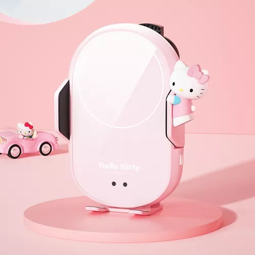 Enchufe De Aire Inalámbrico Sanrio Hello Kitty, Carga Móvil