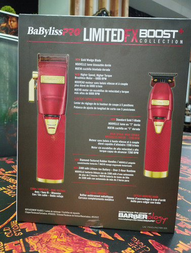 Combo Babyliss Boost+ De Colección Máquina De Afeitar