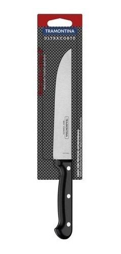 Cuchillo Cocina Tramontina Ultracorte Negro Ref 23857/106