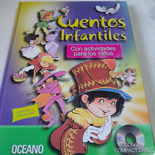 Libro,cuentos Infantiles,con 2 Cd,maria Pascual,oceano