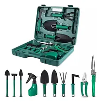 Comprar Set Herramientas Kit Jardineria Jardin 10 Pzas Huerta Valija