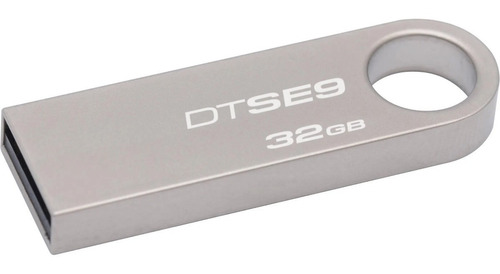 Memoria Usb Kingston Dt 32gb/se9/2.0 Original/plateado