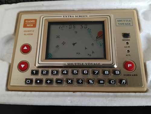 Shuttle Voyage Game And Watch Con Calculadora (Usado)