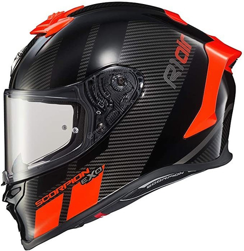 Scorpion R1 Air Casco - Corpus (mediano) (rojo Neón)