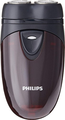 Philips Pq206 Rasuradora Eléctrica, Práctica Y Portátil Color Negro