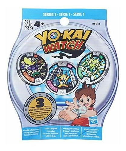 Yo Kai Watch Blue Series 1 Bolsa Misteriosa Con 3 Medallas