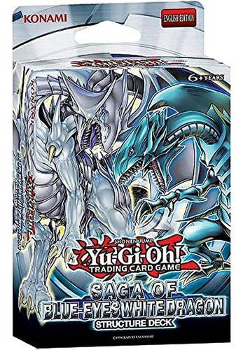 Baraja Structure Sag Blue-eyes White Dragon Yu-gi-oh! Konami