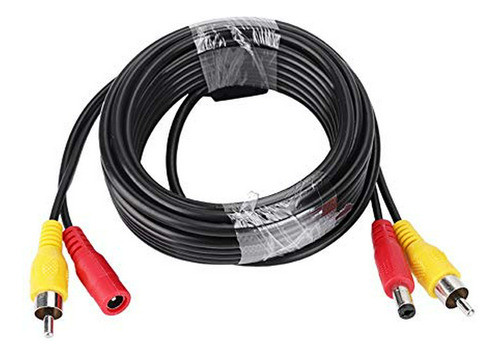 Cable De Video Av Compatible Con Rca + Dc (5m)