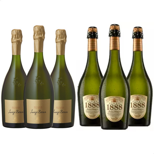 Champagne Luigi Bosca Brut + Sidra Saenz Briones 1888 750ml