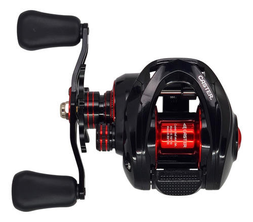 Reel Huevito Caster Black Widow 108 Baitcasting 8 Rulemanes