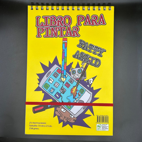 Libro Para Pintar Fatty Azzid