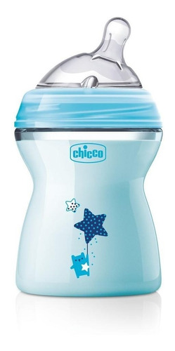 Chicco Biberón Naturalfeeling Azul 250 Ml 2m+