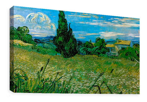 Cuadro Decorativo Canvas Noche Estrellada Alta Van Gogh