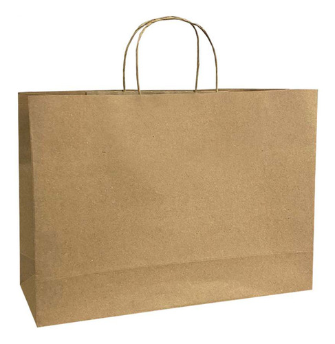 Sacola De Papel Grande Sapatos 35x27x10cm Com Alça 10un