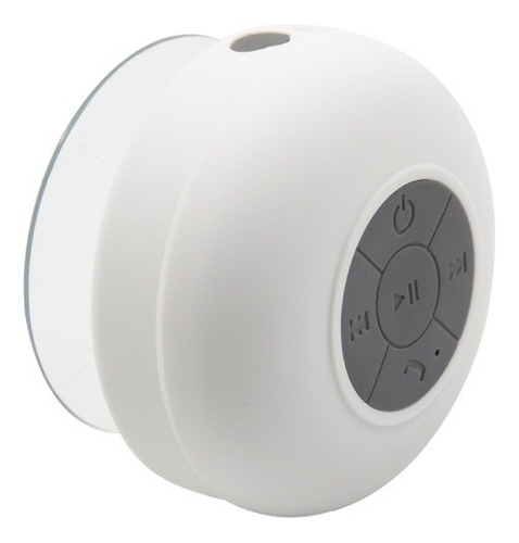 Caixa De Som Bluetooth Resistente A Água Bts-06 - Branco 110v/220v