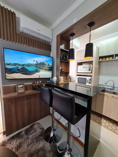 Imagem 6 de 17 de Apartamento 02 Dormitórios Mobiliado Para Venda Em Santa Maria - 996588