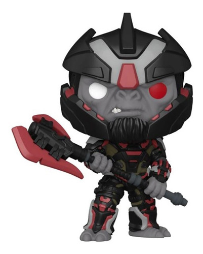 Funko Pop Halo Escharum Con Hacha De Gravedad 22 (7 Pulgadas