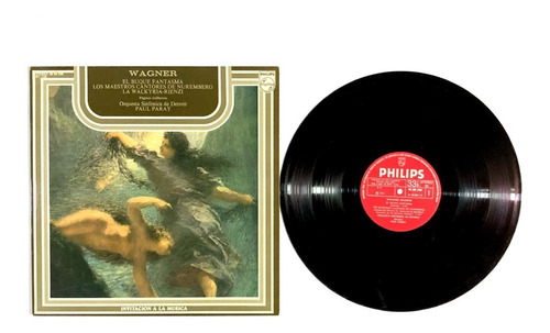 Wagner, Paul Paray - el Buque Fantasma - Lp Philips Esp 1976