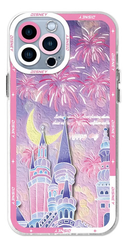 Funda Castle Rainbow Fireworks Para iPhone 15, 14, 13, 12, 1