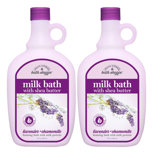 Village Naturals Bath Shoppe Bano Hidratante De Leche De Man