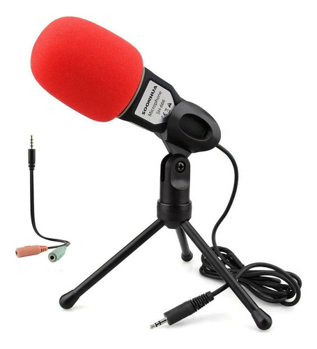 Microfono Estereoscopico Profesional Condensador De Sonido C