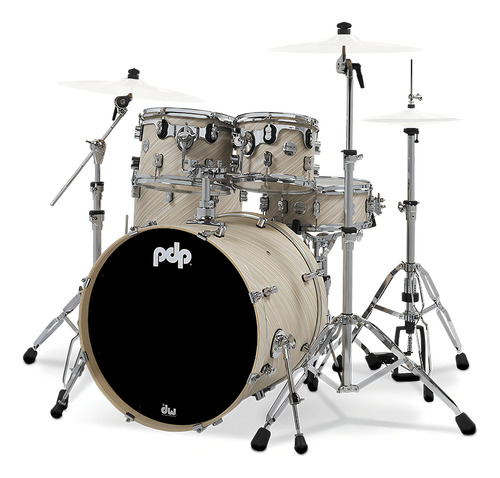 Batería Acústica Concept Maple 5 Pdcm2215wh-ti Pacifi Color Color Beige