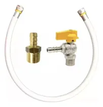 Comprar Kit 4,5 Metros Tubo Pex Branco 16mm P\u002F Gás + Conexões