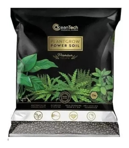 Substrato Fértil Plant Grow Power Soil 2,5kg Ocean Tech